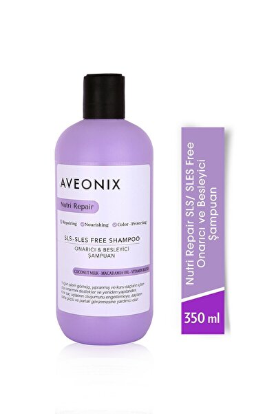 AVEONIX Nutri Repair SLS/ SLES Free Onarıcı ve Besleyici Şampuan 350 ml
