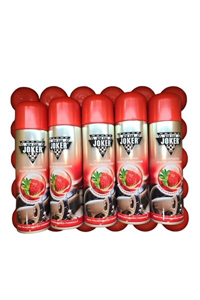 Bursaairbag 200ML JOKER ÇİLEK KOKULU ARABA İÇİ PARLATICILI PARFÜM 5 ADET