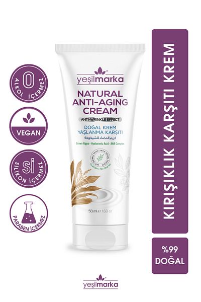 yeşilmarka Anti-Aging-Creme, natürliche Anti-Aging-Creme – verjüngende Wirkung und strahlender Look