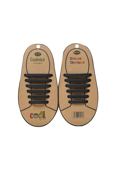 Coolnice Child Size Non-Binding Silicone Laces