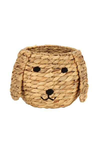 Le Atölye Su Sümbülü Köpek Figür Sepet Küçük Boy