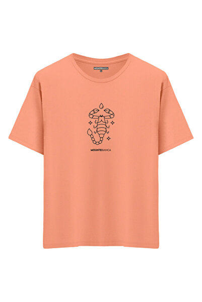 Mounte Bianca A Krep Oversize kroj T-shirt