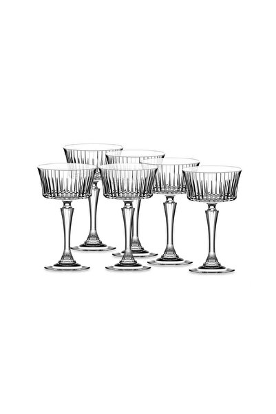 RCR Timeless 6'lı Şampanya Bardağı 260 ml 555.11.01.0003