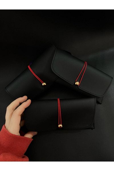 Bayduk Optik حافظة نظارات مطاطية سوداء