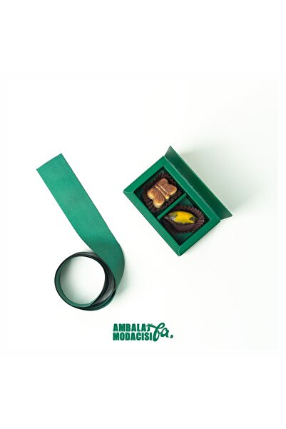 Ambalaj Modacısı Chocolate Box ( 5 Adet ) Future Box 2 Gözlü Yeşil
