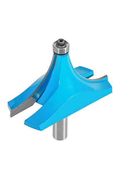 RONİA Ronia Ahşap Freze Bıçağı 05b-88945012 Rulmanlı Balık Sırtı Freze Ucu Sa...