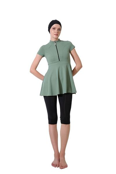 TESMAY Half Covered Official Hijab Swimsuit