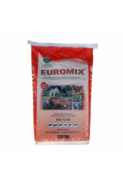 Euromix 25 Kg Torba Tüm Hayvanlar Için Yem Katkısı