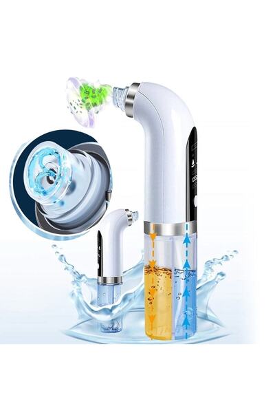 Opiunte Şarjlı Su Sterilizasyonlu Vakumlu Cilt Gözenek Siyah Nokta Akne Sivil...