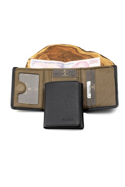 Grande 1414 Genuine Leather Magnet Men's Wallet