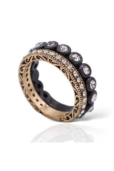 Bayemeyc Reıne Kristal Taşlı Yüzük