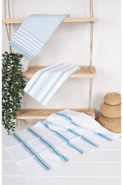 Baveno Set prosoape de bucătărie din 3 piese din bumbac Saphir