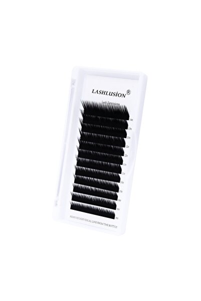 Lashlusion 0,07 L Kıvrım 14mm Çek Tak Auto Fan 2d 3d 4d 5d 6d Volume Demet Do...