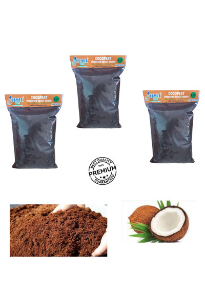CEMRE BOTANİK COCOPEAT -HİNDİSTAN CEVİZİ TORFU 5 LİTRE X 3  ( ÜÇ AL İKİ ÖDE )