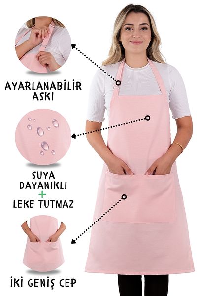sevilya مريلة مطبخ بسيطة قابلة للتعديل