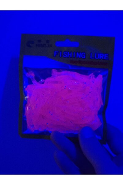 Bozok balıkçılık Silikon Kurtçuk, Solucan, Suni Yem, (50 ADET)