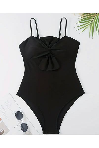 Kuvars Atalier Black Swan Baby Swimsuit - Pareo Set