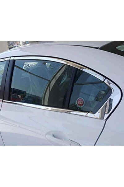 Genel Markalar Honda Civic Fb7 2012-2015 Cam Çıtası Nikelaj Tam Tur