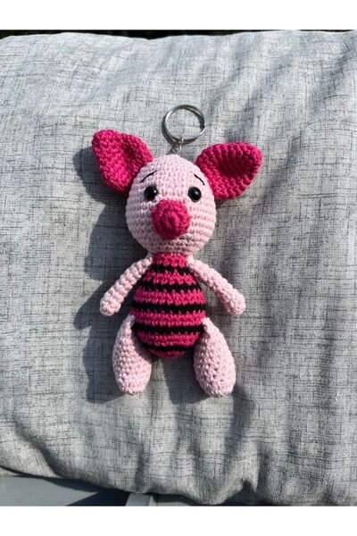 KayNal Piglet Örgü Anahtarlık