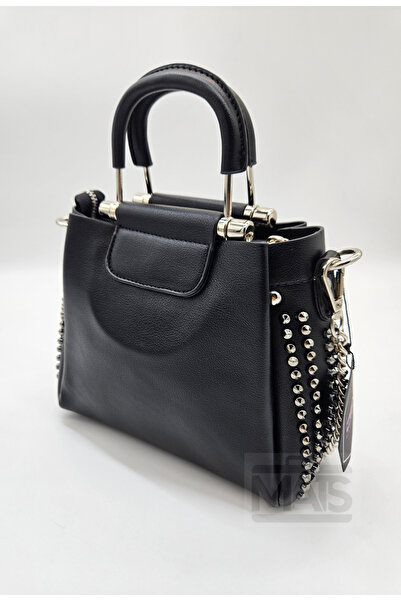 DSN Taş Zımbalı Ayıcıklı Püsküllü El Ve Omuz Çantası