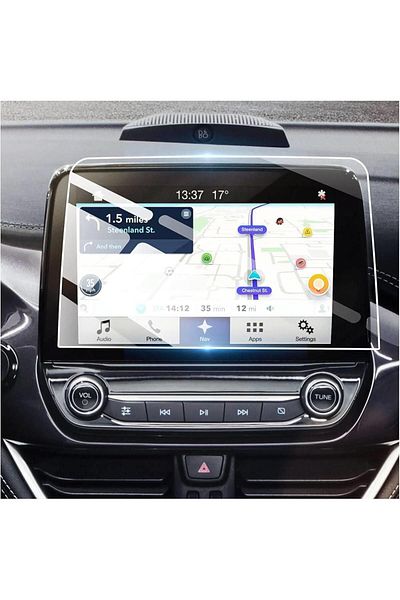 Ecr Mobile For Ford Focus Mk4 Ecosport Kuga/Fiesta Mk8 8 Inch Navigation Nano Screen Protector 2018-2024