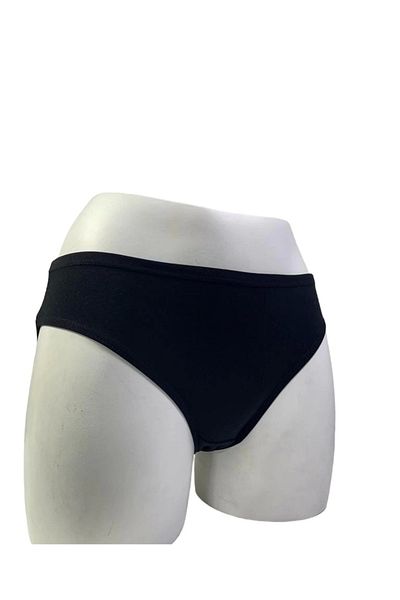 Kolcu 3-Piece Lycra Bikini Pants-black