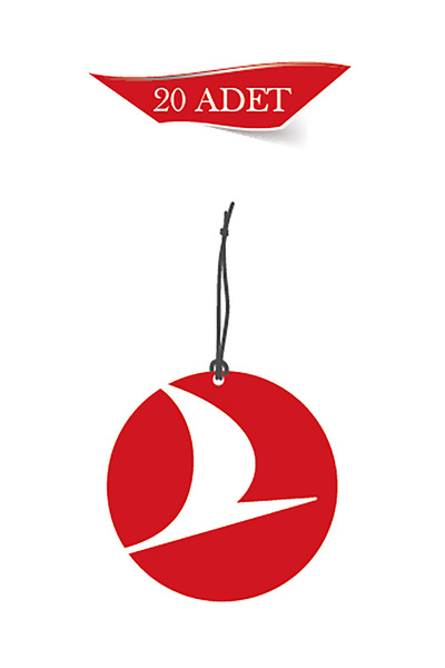 ByMeyla Türk Hava Yolları Tasarımlı 20'li Oto Kokusu Ve Oto Aksesuarı