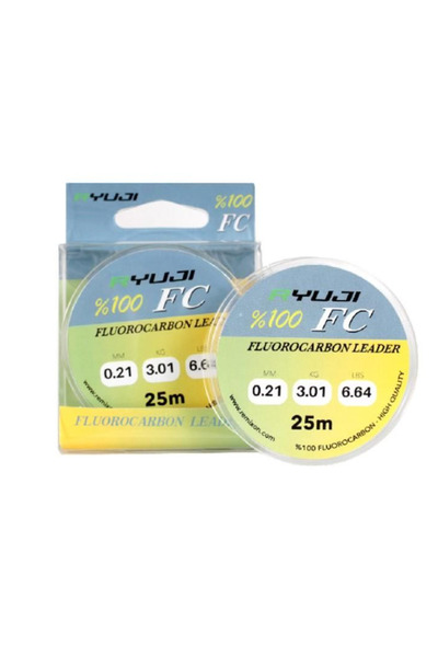 RYUJI %100 Fluorocarbon 25 Mt Lider Misina