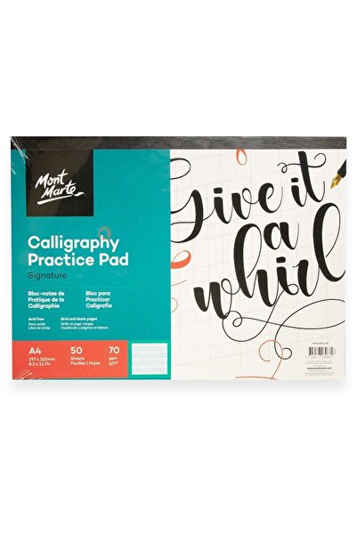 Mont Marte MM Kaligrafi Alıştırma Pedi A4 50 Sayfa Signature