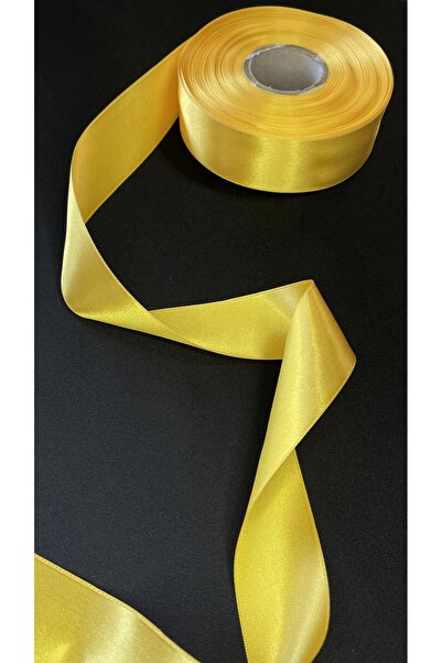 Ozpas Žuta satenska traka - 4 cm x 5 m