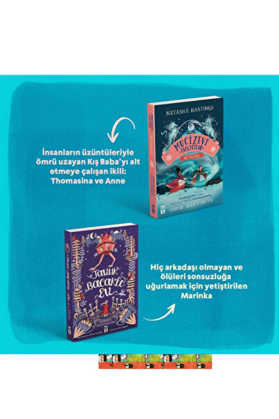 Genç Timaş 6.7.8 sınıf okuma kitapları-Mucizevi Tatlıcılar,Tavuk Bacaklı Ev, 2 Kitap(set)