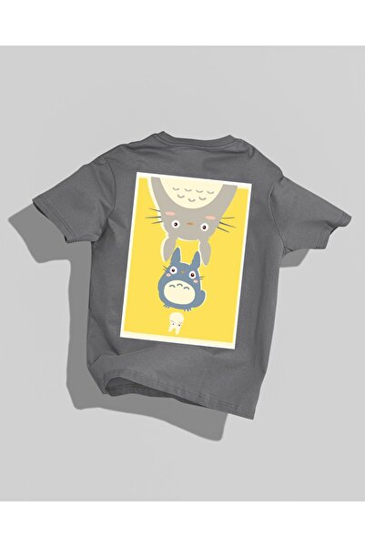 Nulivez Totoro Design My Neighbor - Back Printed High Quality Unisex Oversize...
