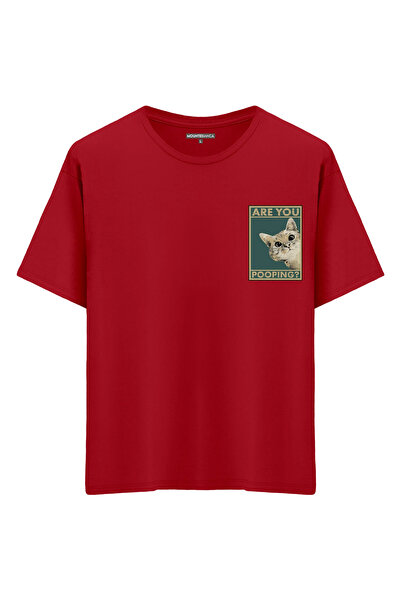 Mounte Bianca Da li kakiš Oversize kroj T-shirt