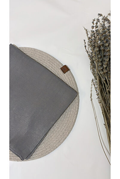 Onur Eşarp - Yeni Ürün Düz Renk Kehribar Eşarp Parlak Kumaş Abiyelik Simli Ge...