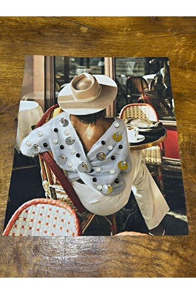 Gönülden Tasarım 23x19 см Аплікація з бісером і камінцями для дівчаток