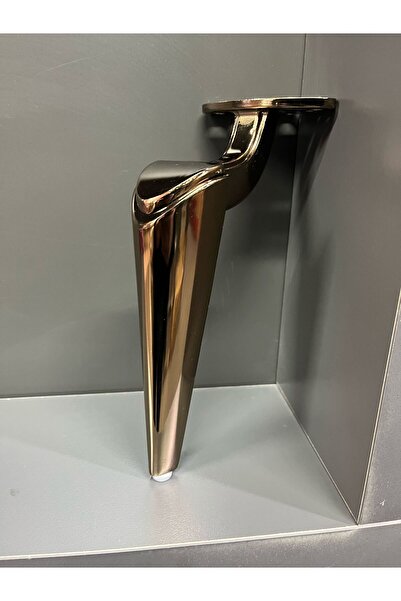 Emaks Belek Metal Leg 20cm Bronze Seat Cabinet Bedside Table Dresser Modern Tv Unit Modern Furniture Puff