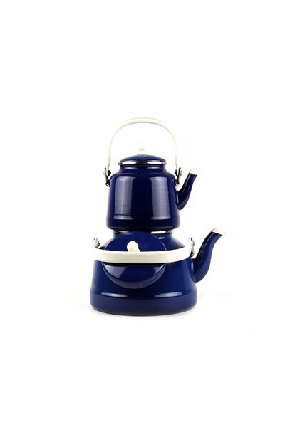 Home Alev Emaye 3,5 Litre Erzurum Çaydanlık Seti