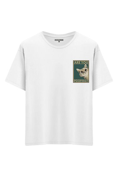 Mounte Bianca Are You Pooping Oversize T-Shirt