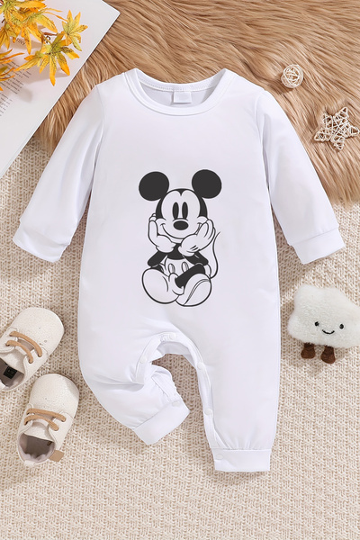 ADABEBEK New Season Miki Patterned Soft Jumpsuit - 10045