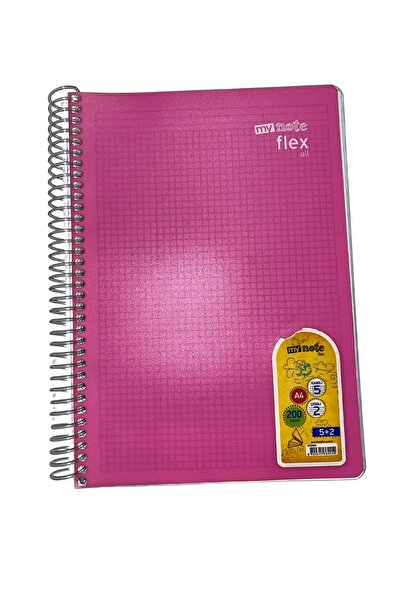 Umur Mynote Flex All 5K+2Ç Defter A4 200yp - Pembe