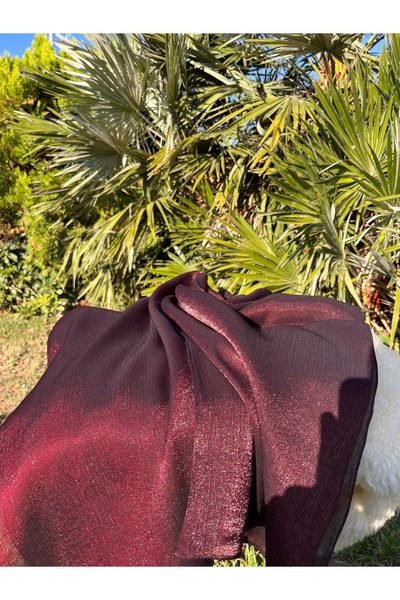 ahhu Parlak Saten Tanya Janjan Tesettür Abiyelik Şal