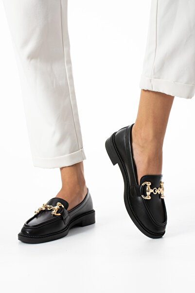 Neva'nın Butiği Дамски ежедневни мокасини с тънка подметка и катарама Princess Buckle