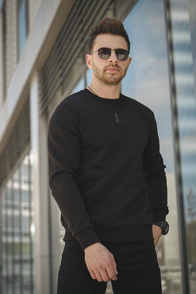 Oksit Φούτερ Gomez Fitted - Three Thread Cotton Crew Neck Φούτερ