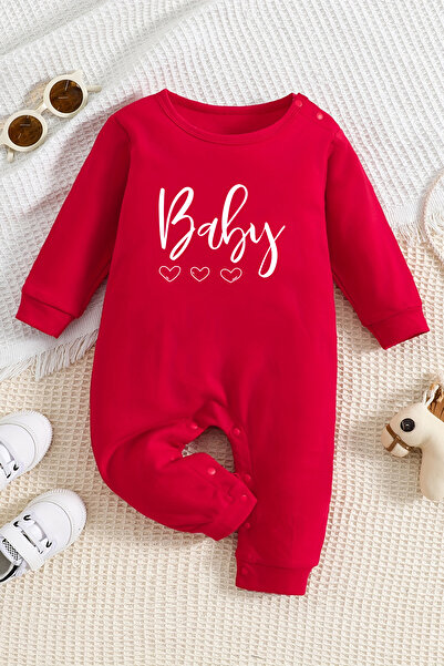 ADABEBEK 22016 Model Heart Printed Style Baby Rompers