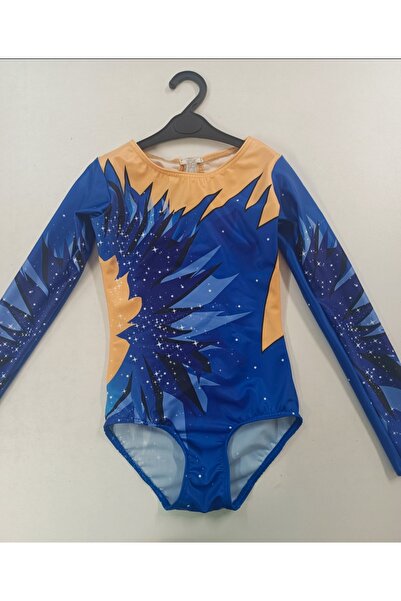 Rhytmine CD-47 Baskılı Cimnastik Mayo