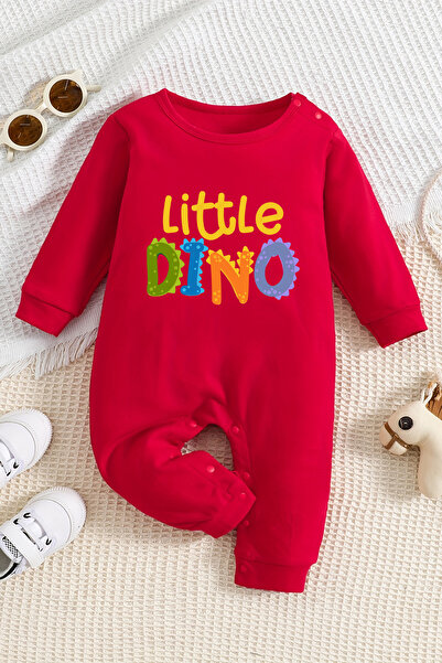 ADABEBEK Baby Boy Dino Printed Jumpsuit - 22117