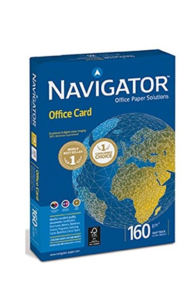 NAVİGATÖR Navigator A3 Gramajlı Fotokopi Kağıdı 160 gram Beyaz 1 Paket 250 Ya...
