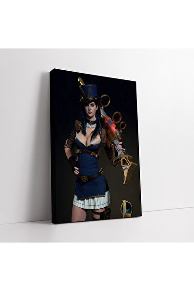 KOSS Dijital Tablou pe pânză LOL Caitlyn Kiramman