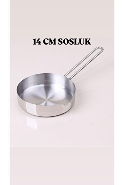 Doğuş Mutfak 14 Cm Stainless Steel Sauce Pan Without Base - Kaçerola