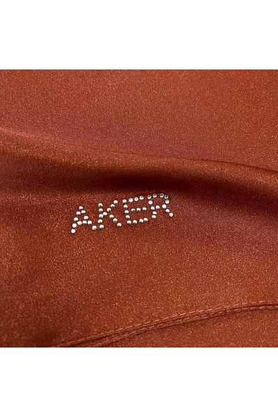 Aker Eșarfă de cristal - Culoare uni - 3030200 -941 - Tigla